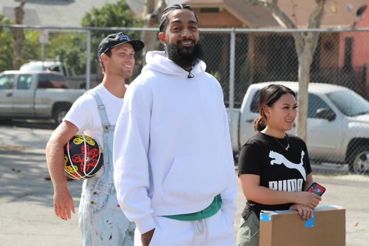 L.A. Gangs Came Together For “Unity Walk” To Honor Nipsey Hussle & Discuss Truces